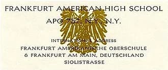Frankfurt American High School