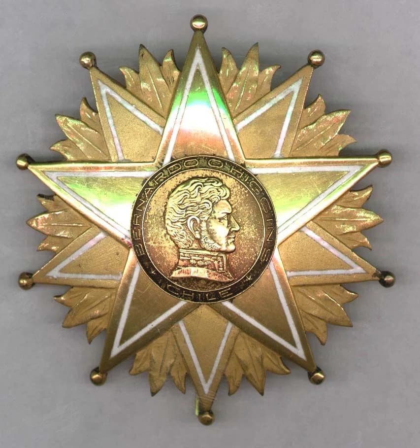 Grand Cross of the Order Bernardo O'Higgins