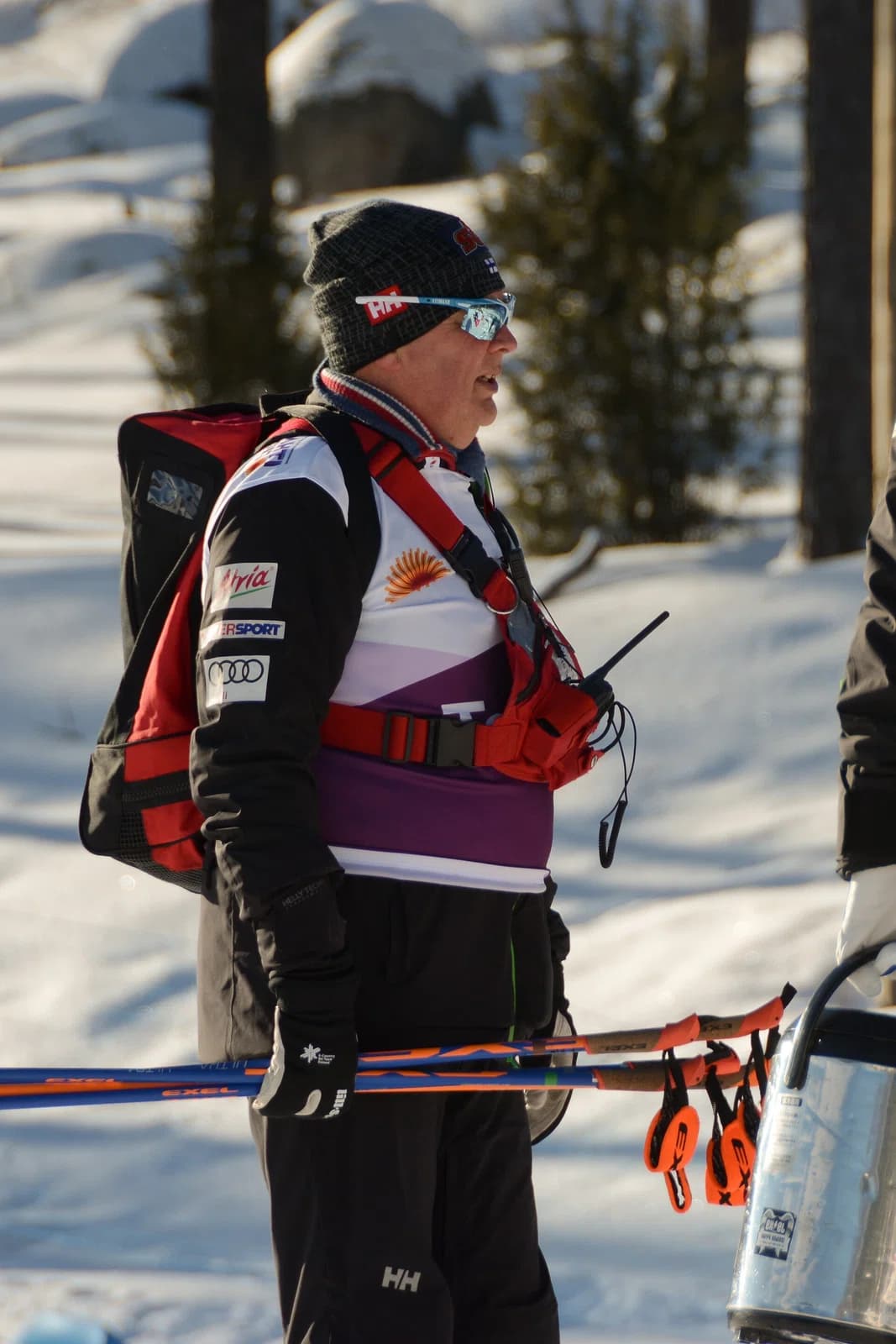 cross-country skiing coach