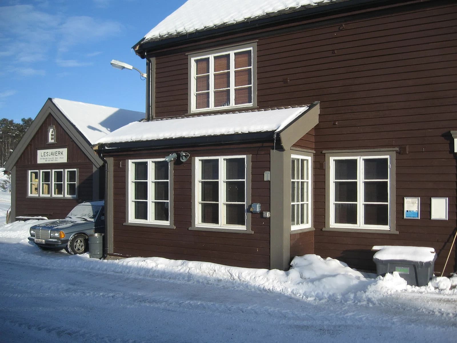 Lesjaverk