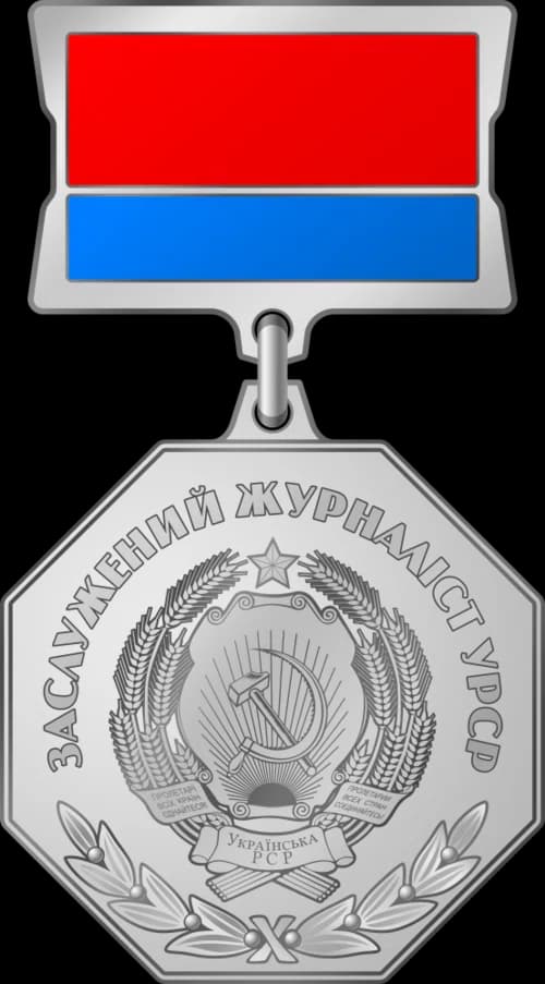 Honored Journalist of the Ukranian SSR