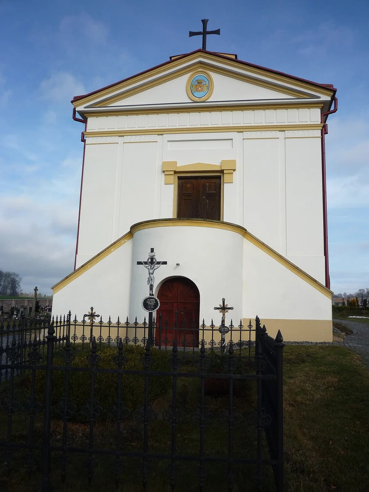 Cemetery chapel in Pohled