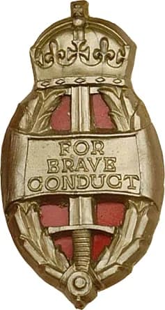 Queen's Commendation for Brave Conduct