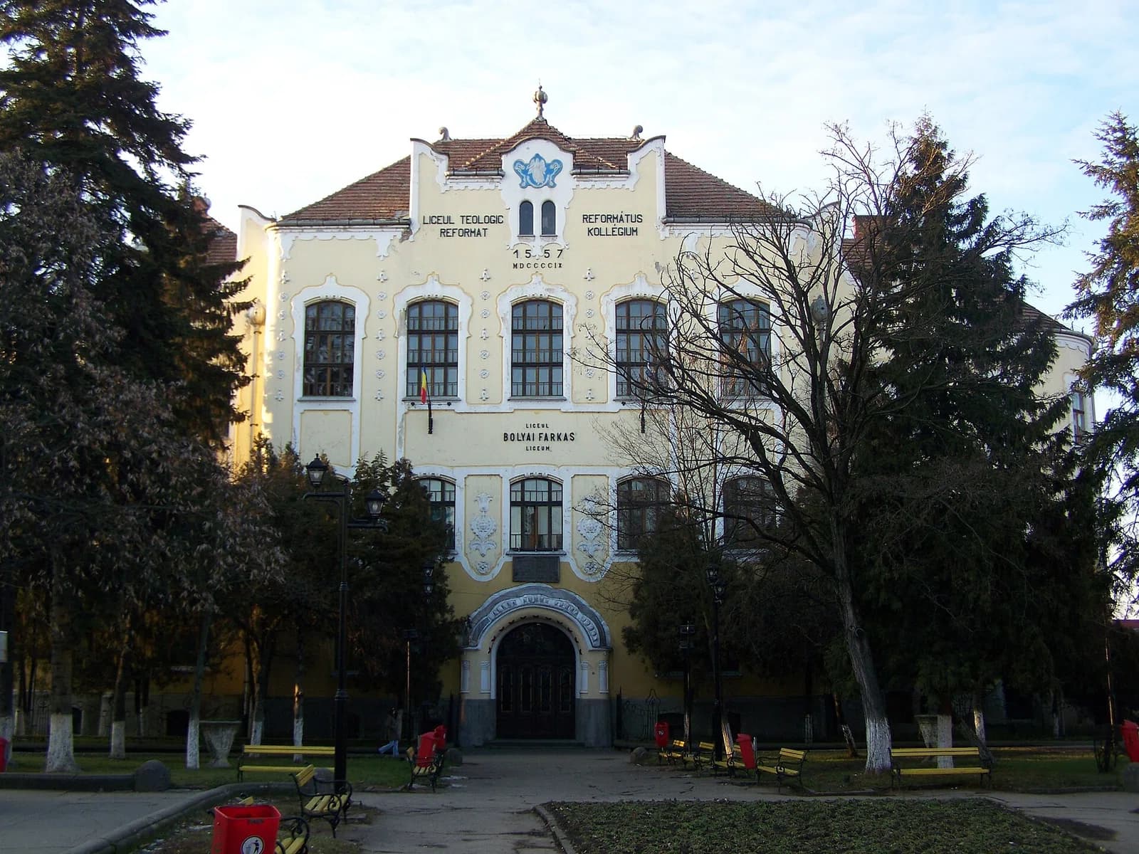 Bolyai Farkas High School in Târgu Mureș