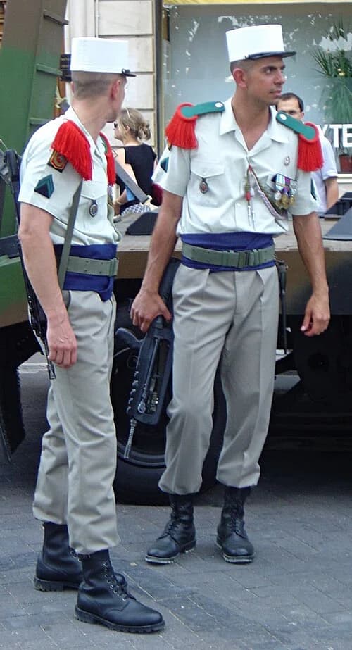 French foreign legionnaire