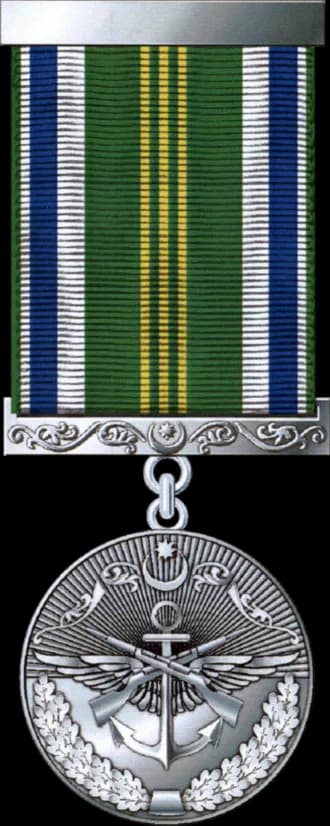 “For Faultless Service” medal