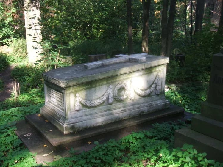 Rauchiger lutherischer Friedhof