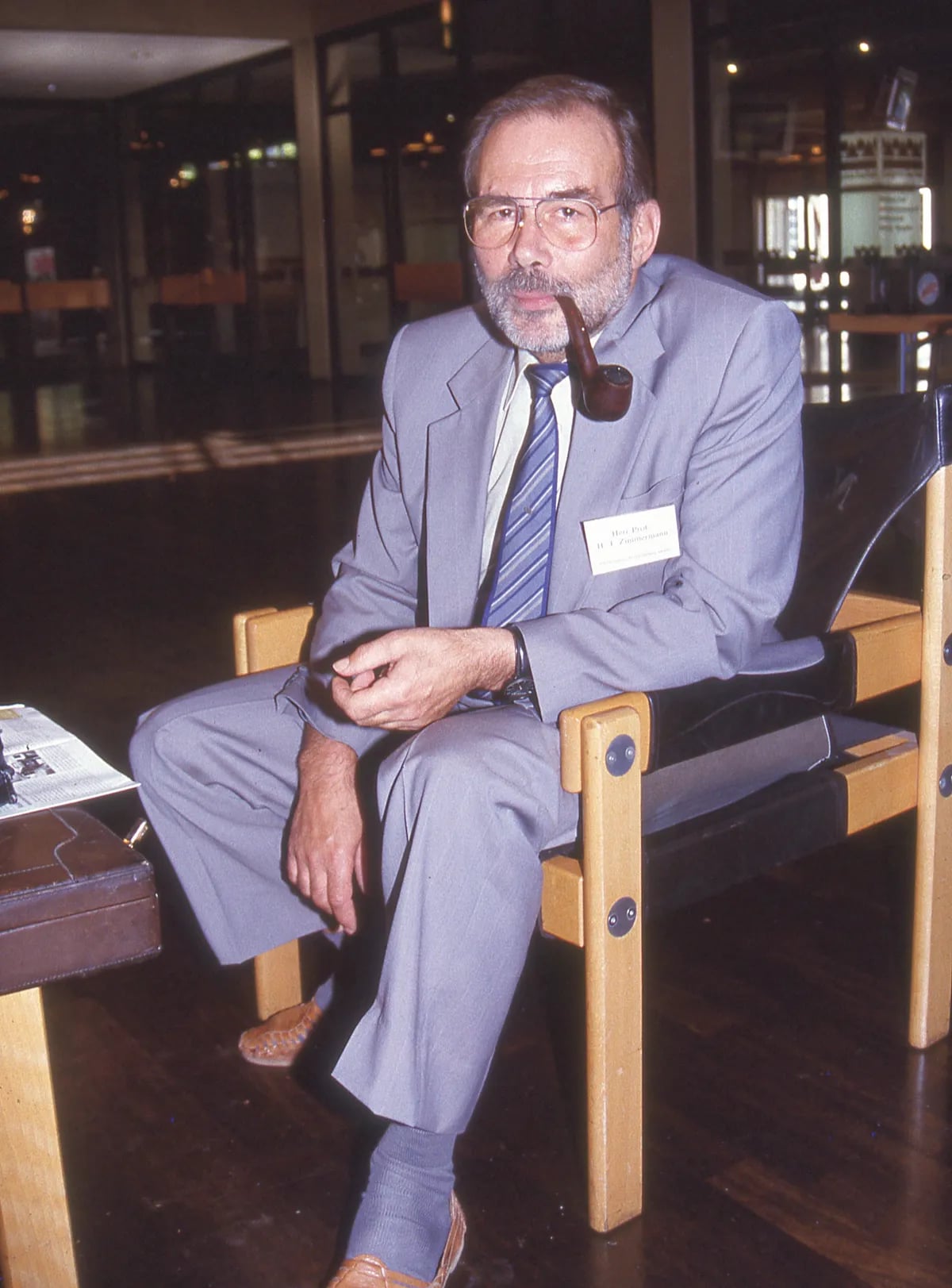 Portrait of Hans-Jürgen Zimmermann (1934–2026) – memorial page