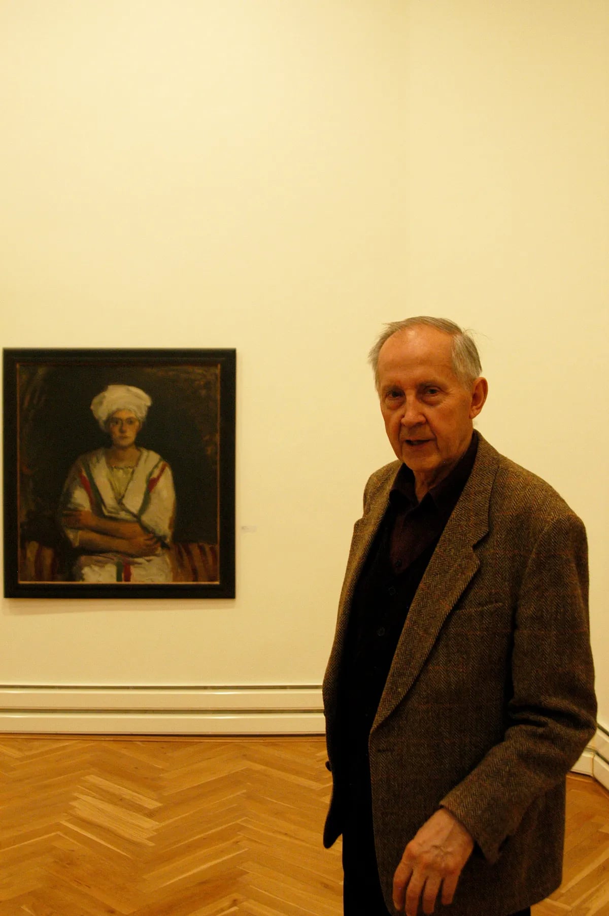 Portrait of Harald Metzkes (1929–2026) – memorial page