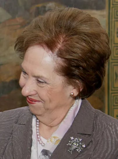 Porträt von Anna Benaki-Psarouda (1934–2026) – Gedenkseite