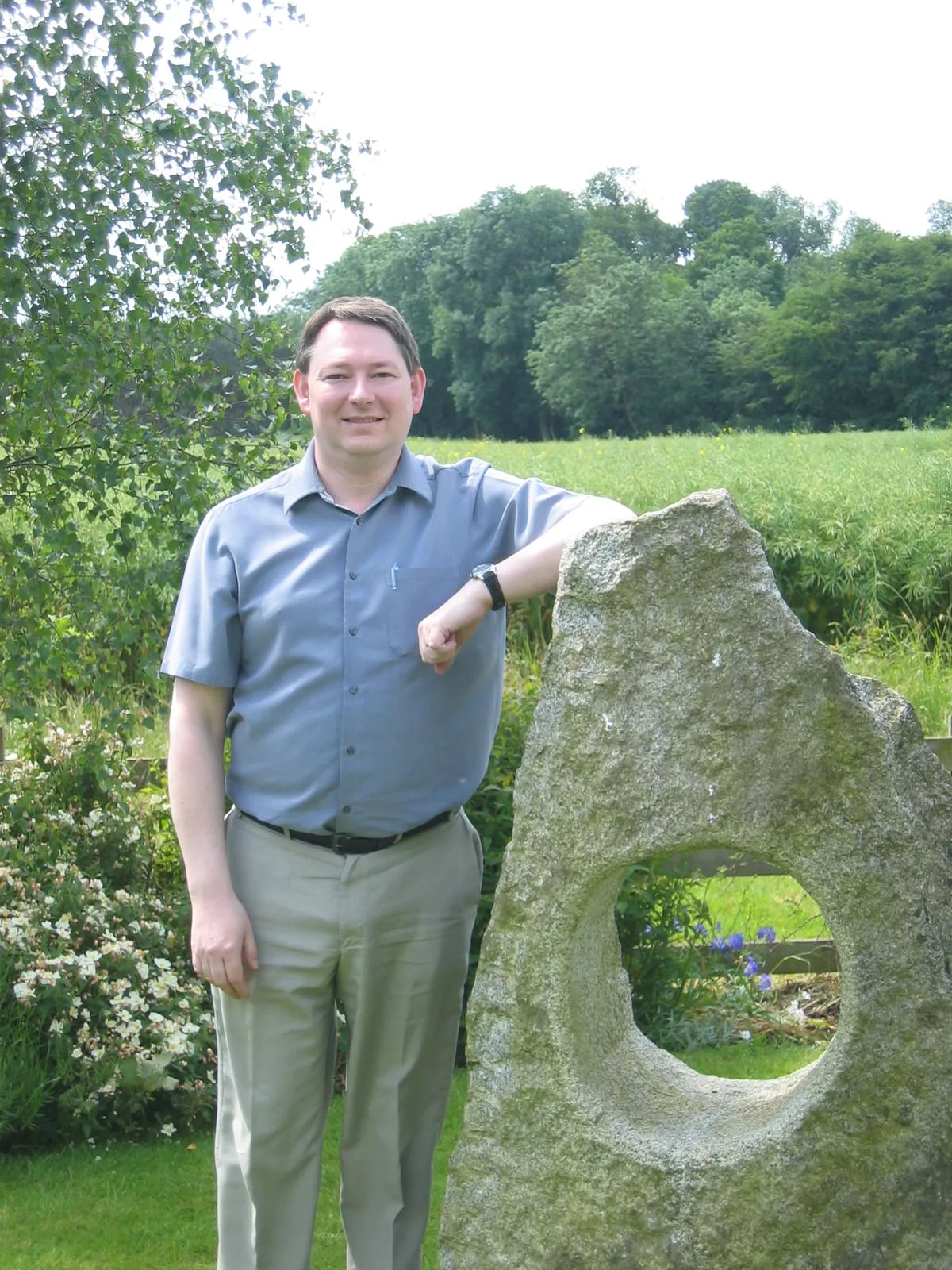 Porträt von Justin Richards (1961–2026) – Gedenkseite