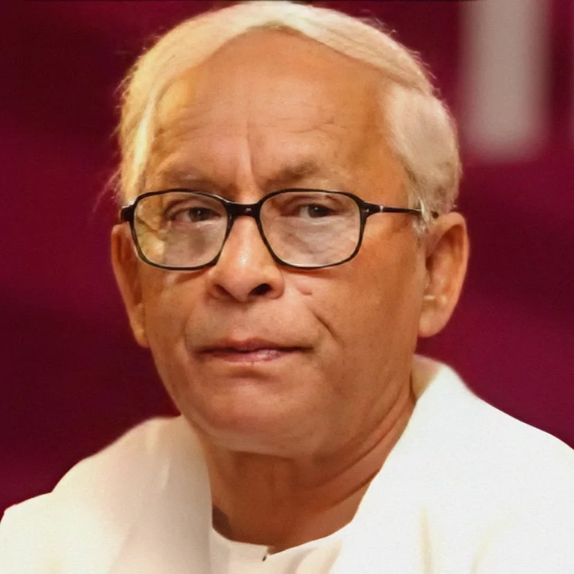 Portrait of Buddhadeb Bhattacharya (1944–2024) – memorial page