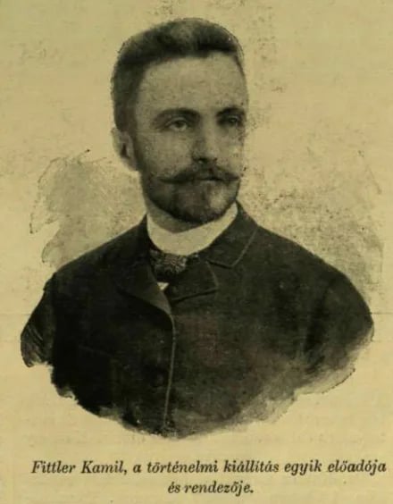 Portrait of Kamill Fittler (1853–1910) – memorial page