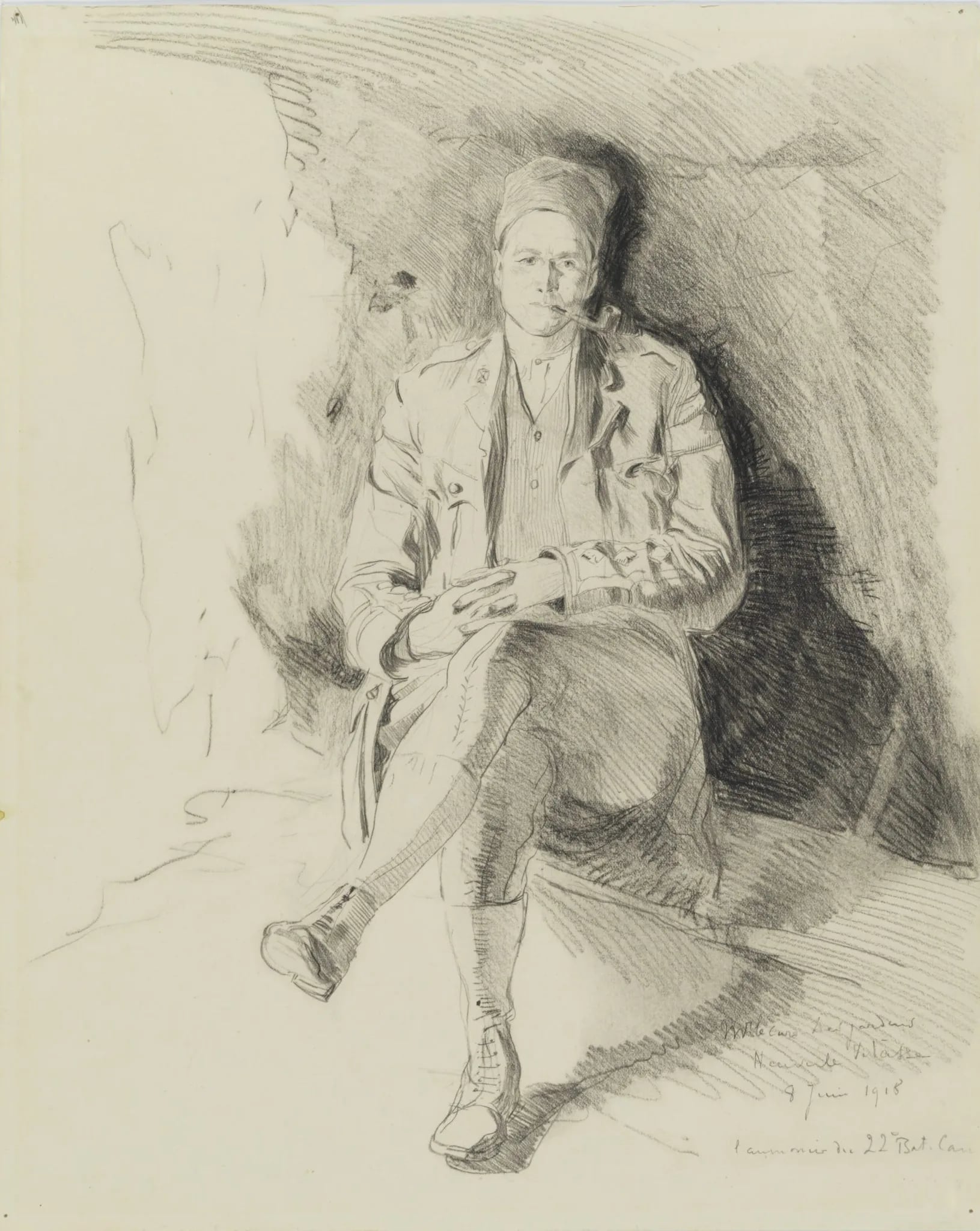Portrait of Joseph Jules Desjardins (1877–1950) – memorial page