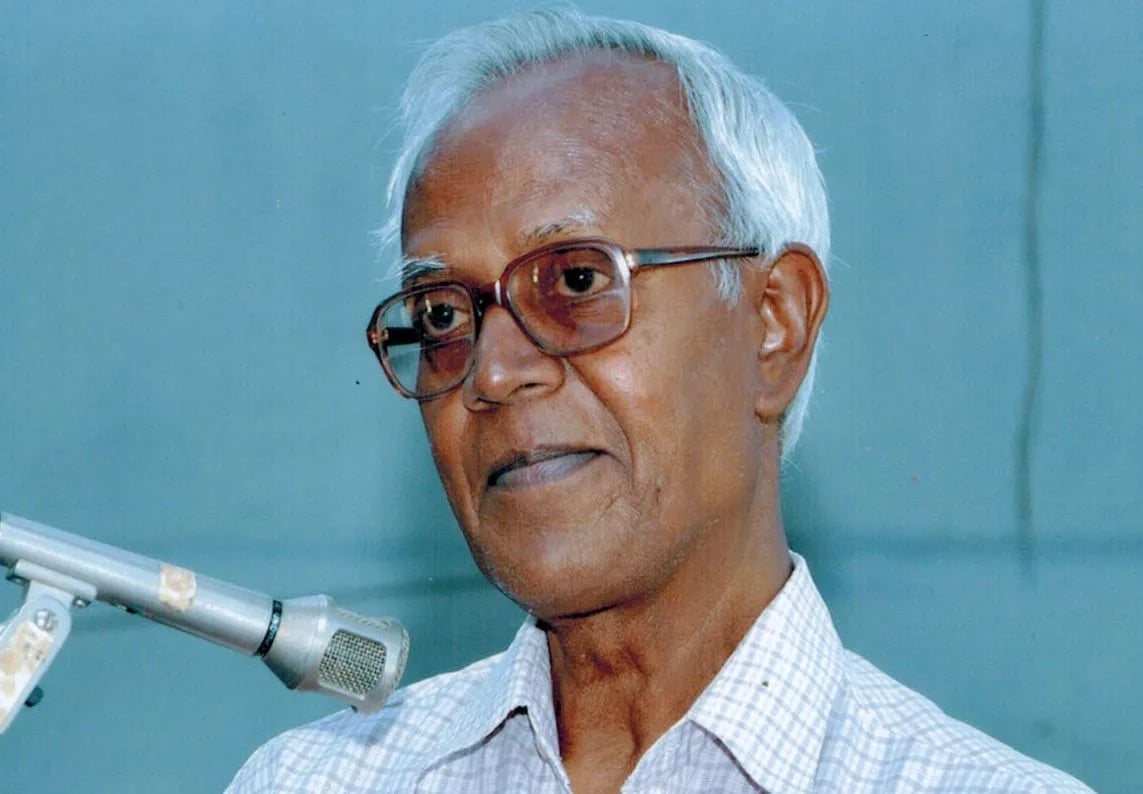 Porträt von Stan Swamy (1937–2021) – Gedenkseite