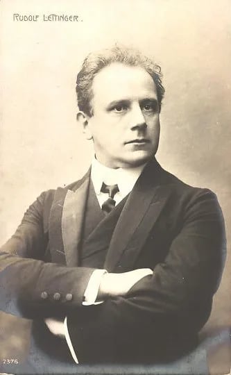 Portrait of Rudolf Lettinger (1865–1937) – memorial page