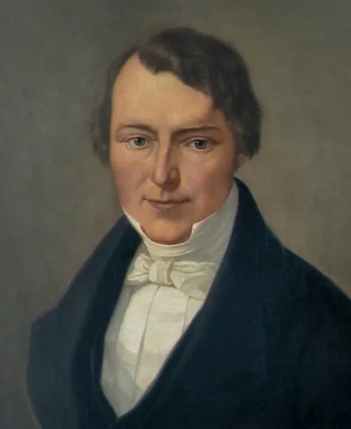 Porträt von Carl Friedrich Meyer (1803–1886) – Gedenkseite
