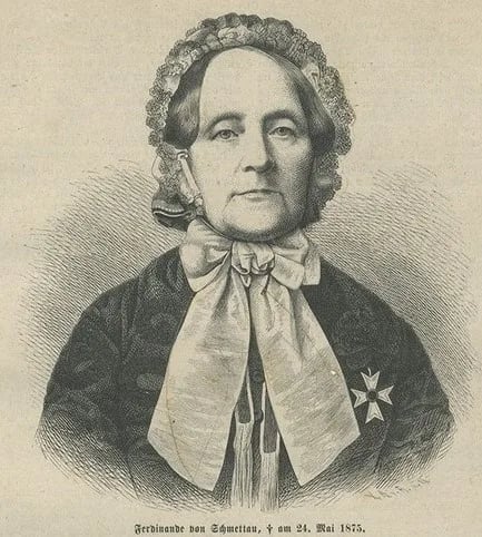 Portrait of Ferdinande von Schmettau (1798–1875) – memorial page