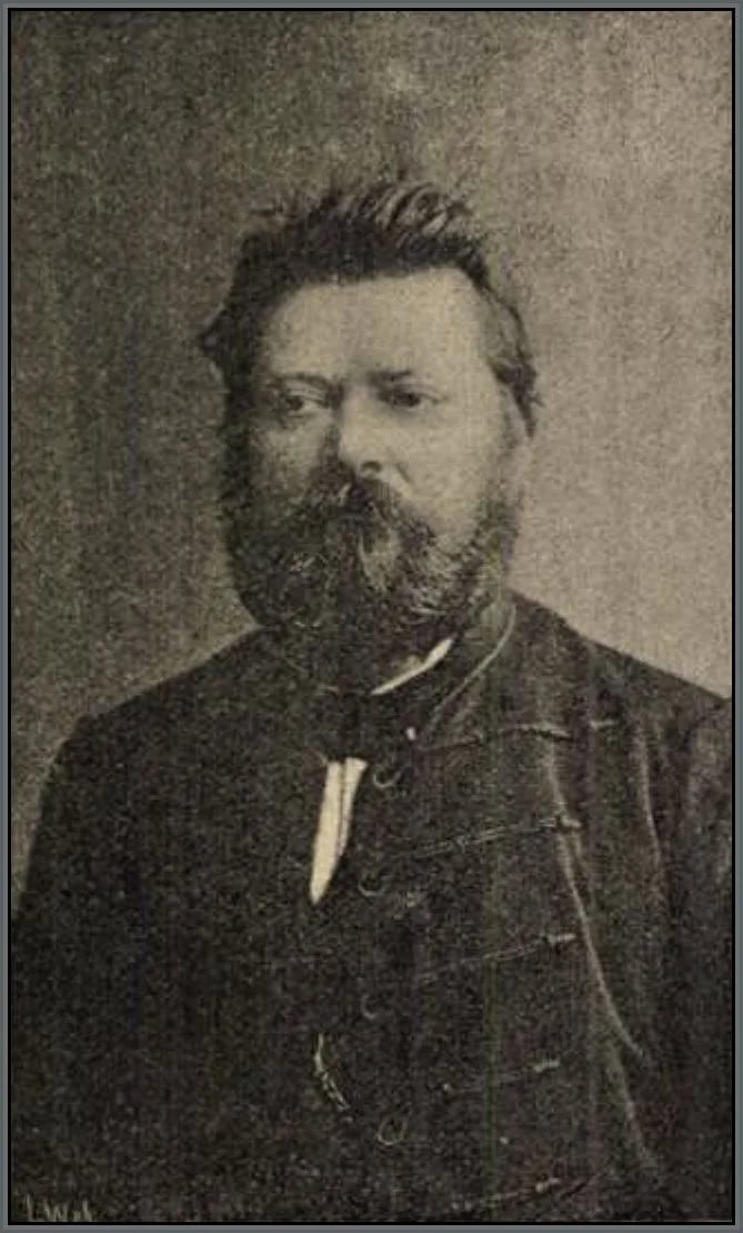 Porträt von Lajos Bátorfi (1835–1896) – Gedenkseite