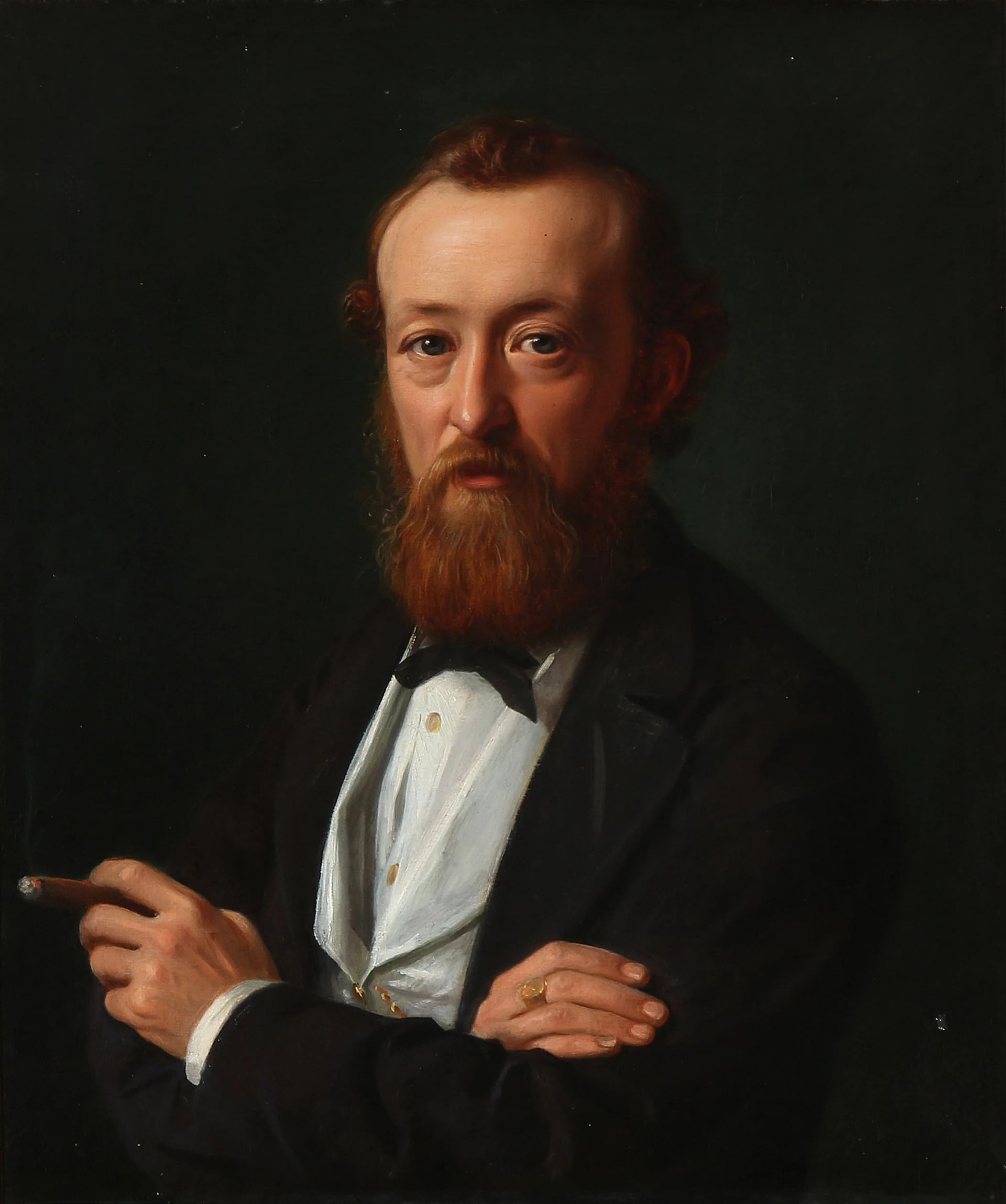 Porträt von Frederik Købke (1837–1881) – Gedenkseite
