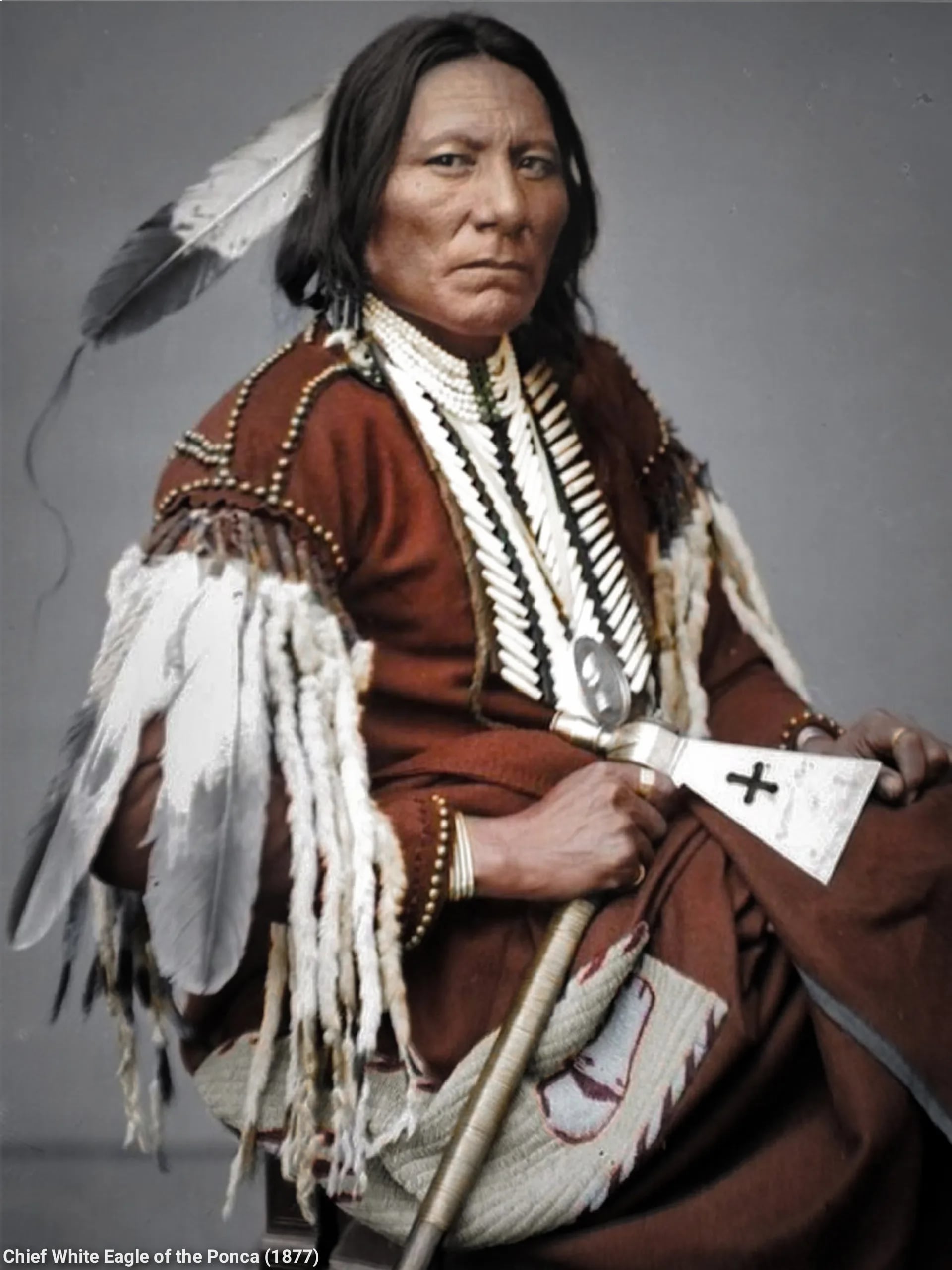 Portrait of Chief White Eagle (1825–1914) – memorial page