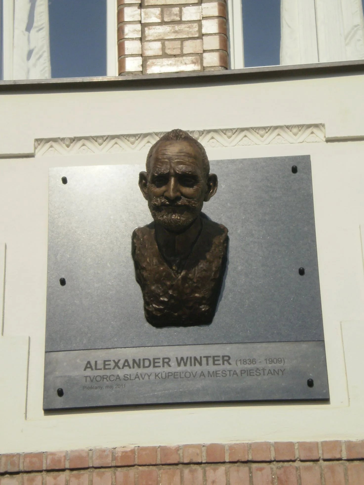 Porträt von Alexander Winter (1836–1909) – Gedenkseite