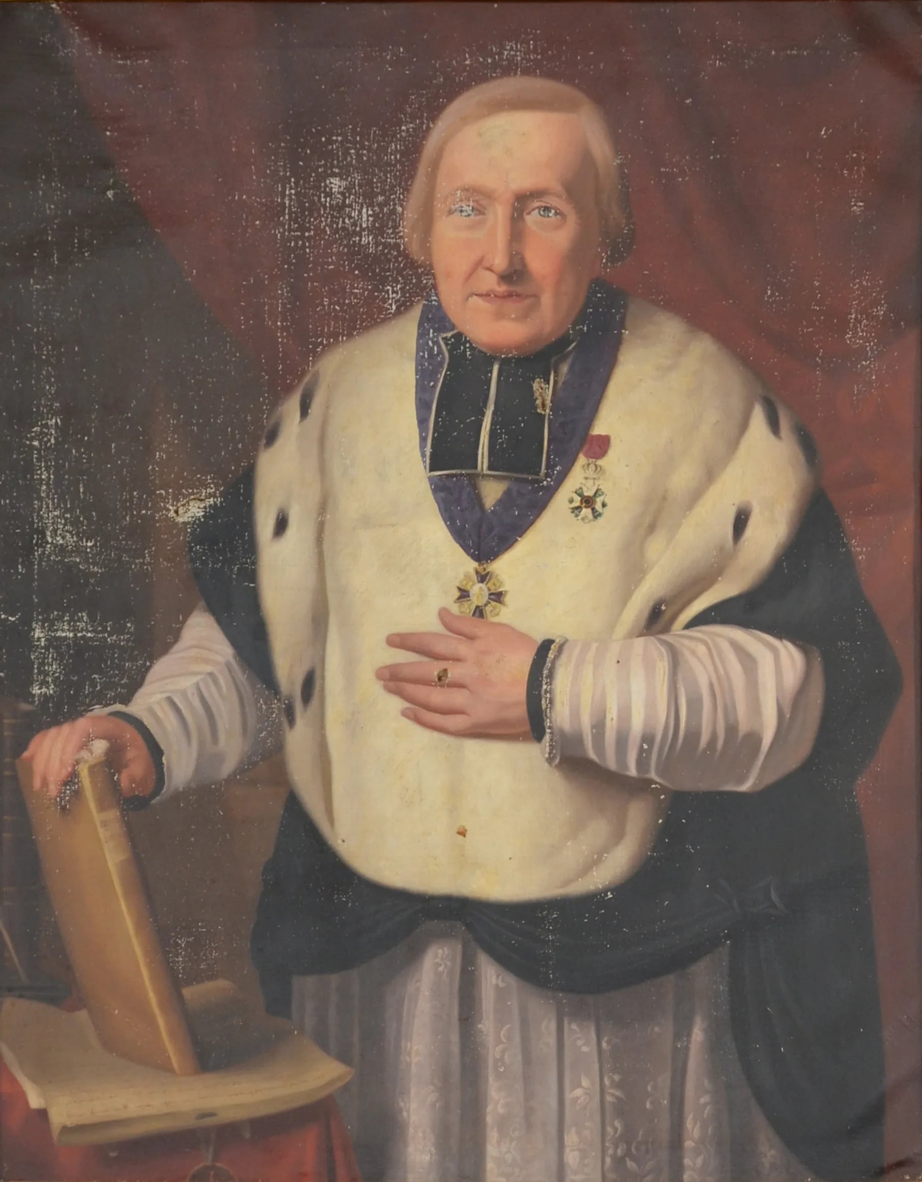 Porträt von André Descamps (1792–1866) – Gedenkseite