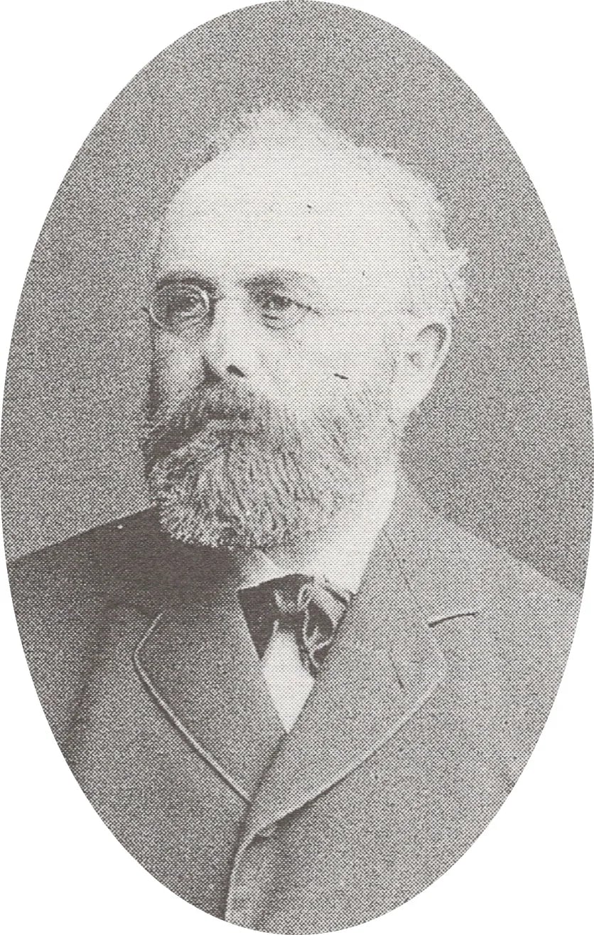Porträt von Gustav Ferdinand Mehler (1835–1895) – Gedenkseite