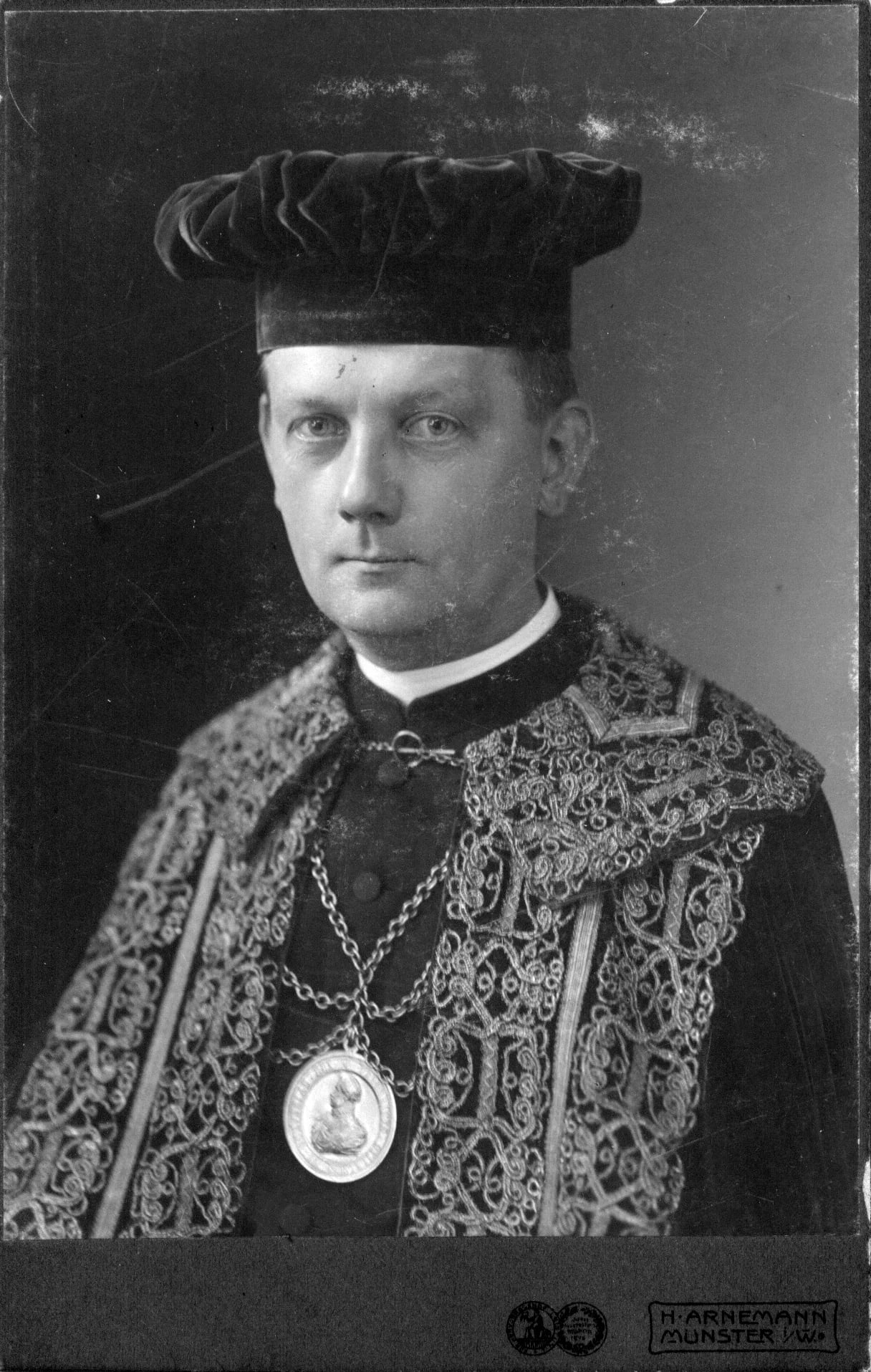 Porträt von Franz Diekamp (1864–1943) – Gedenkseite