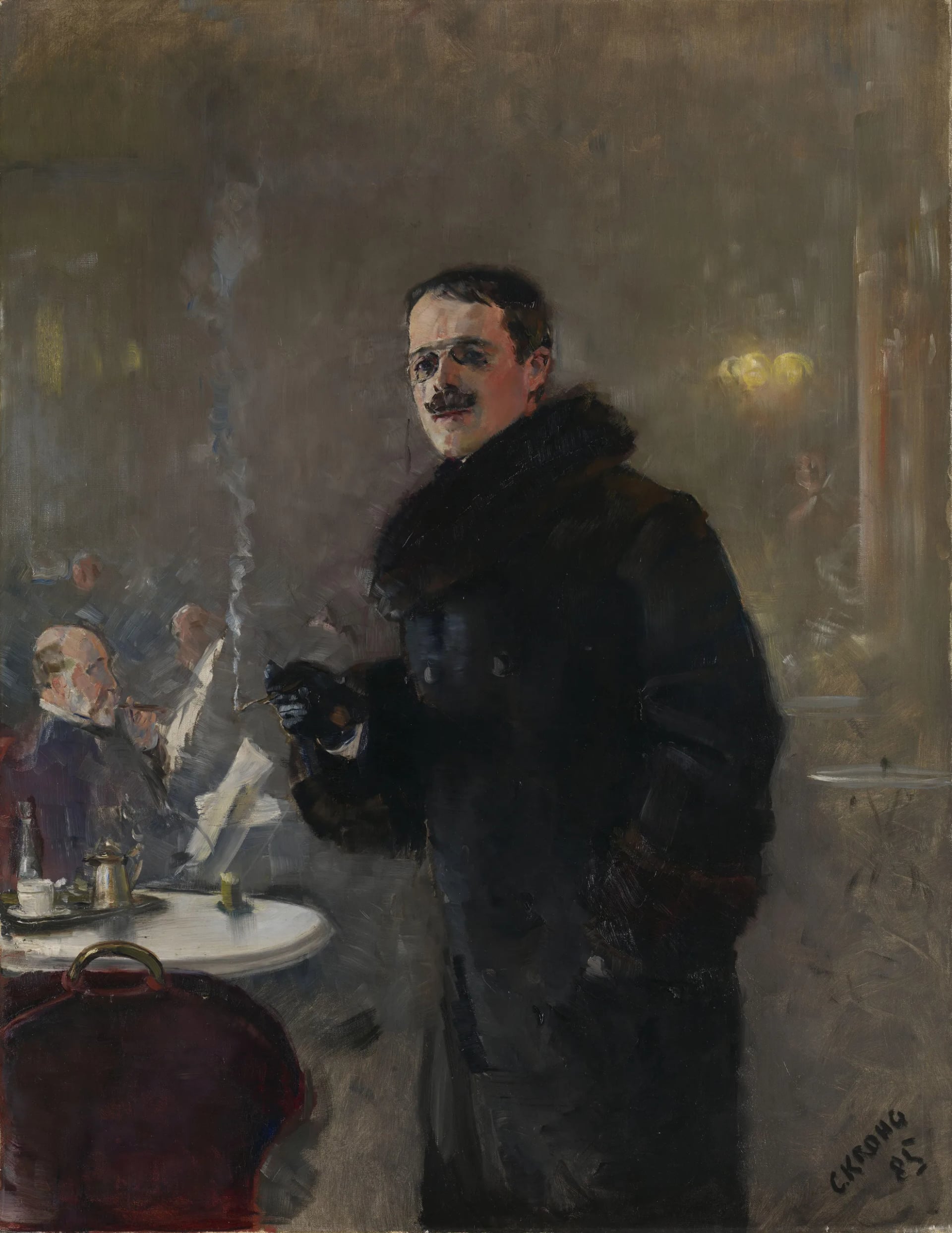 Porträt von Gerhard Munthe (1849–1929) – Gedenkseite
