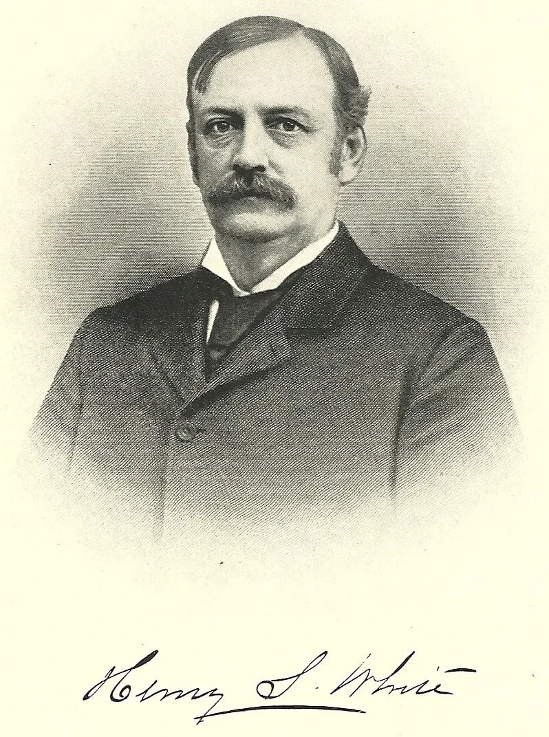 Portrait of Henry S. White (1844–1901) – memorial page