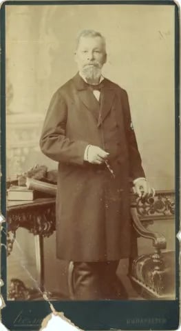 Portrait of Samu Giczey (1819–1898) – memorial page