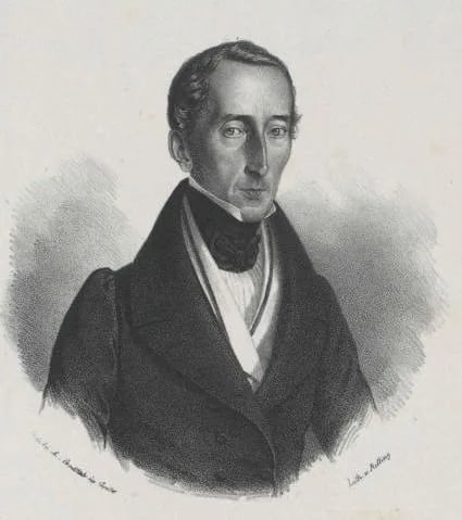 Porträt von Constantin Georg von Villefort (1792–1866) – Gedenkseite