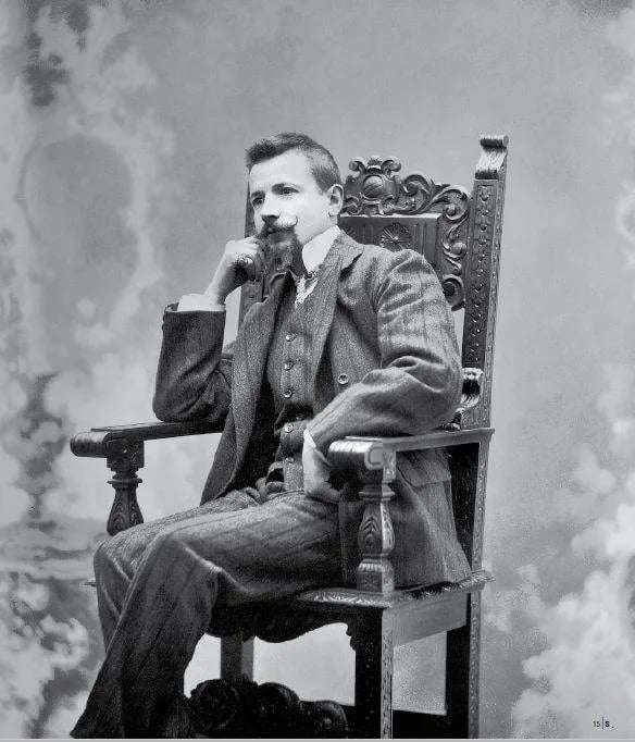 Porträt von Giovanni Battista Menotti Paracchi (1875–1944) – Gedenkseite