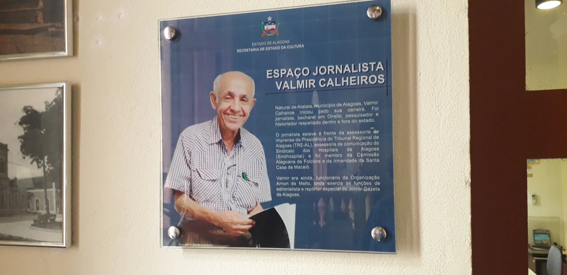 Portrait of Valmir Calheiros de Siqueira (1944–2014) – memorial page