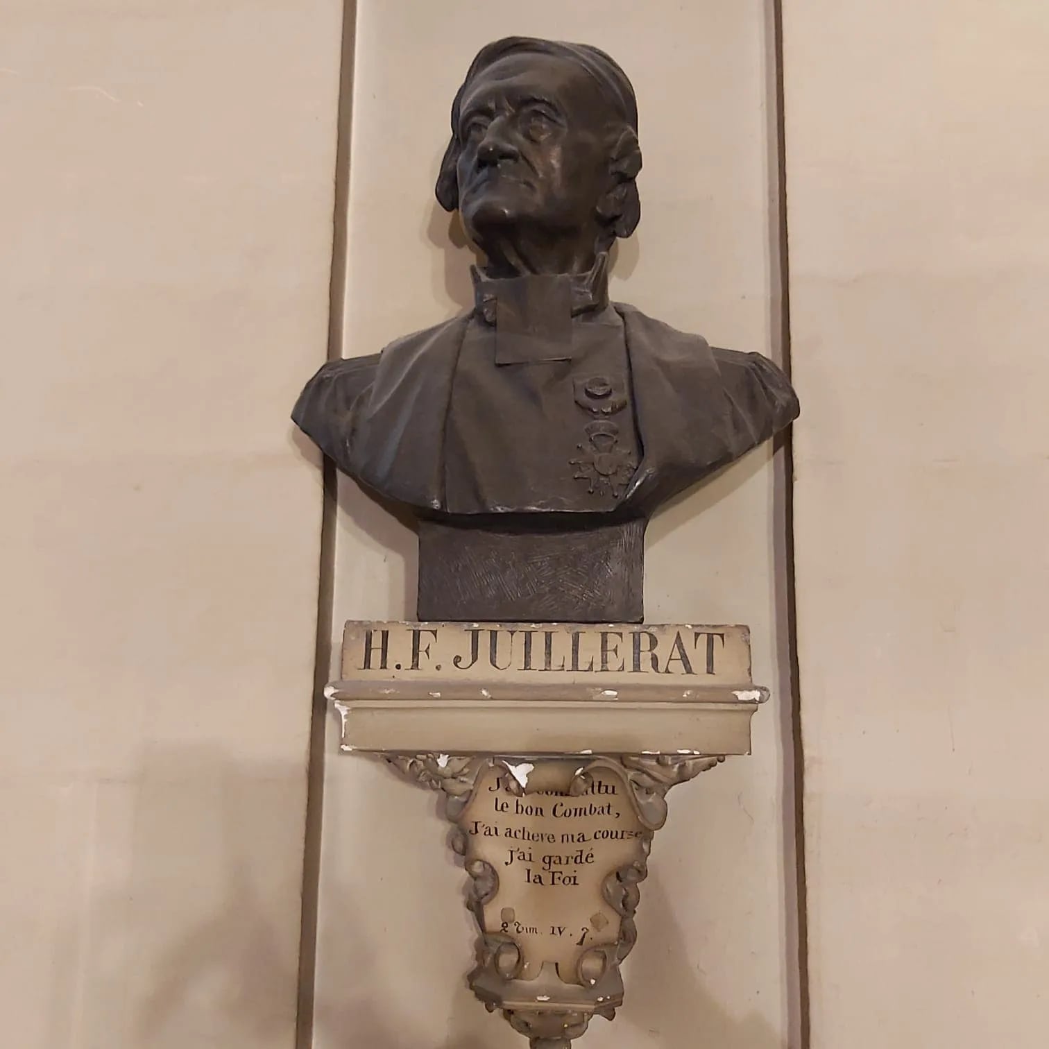 Porträt von Henri François Juillerat (1781–1867) – Gedenkseite
