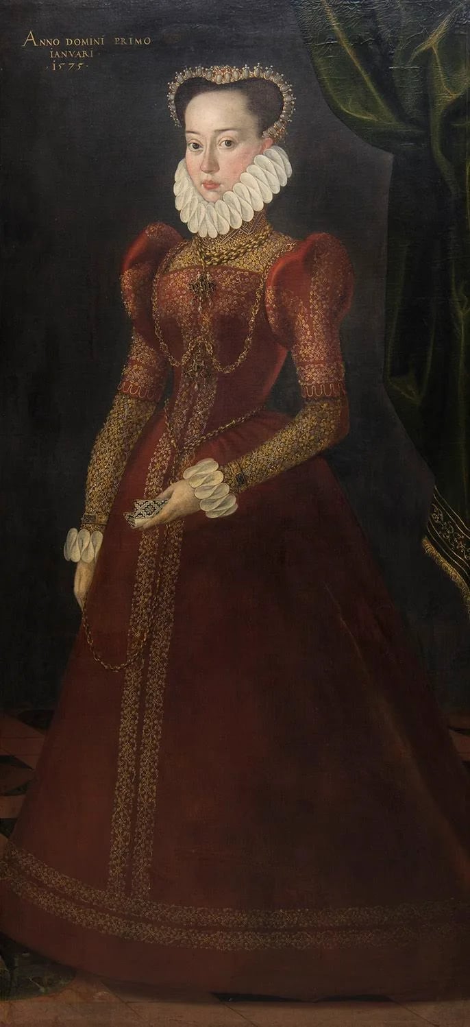 Porträt von Barbara von Pfalz-Zweibrücken-Neuburg (1559–1618) – Gedenkseite