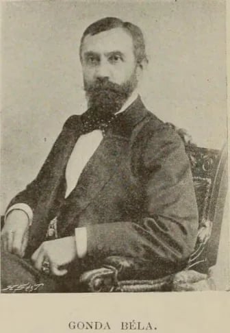 Portrait of Béla Gonda (1851–1933) – memorial page