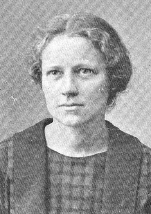 Porträt von Maja Forsslund (1878–1967) – Gedenkseite