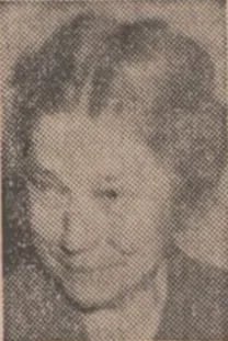Porträt von Signe Wennberg (1888–1977) – Gedenkseite