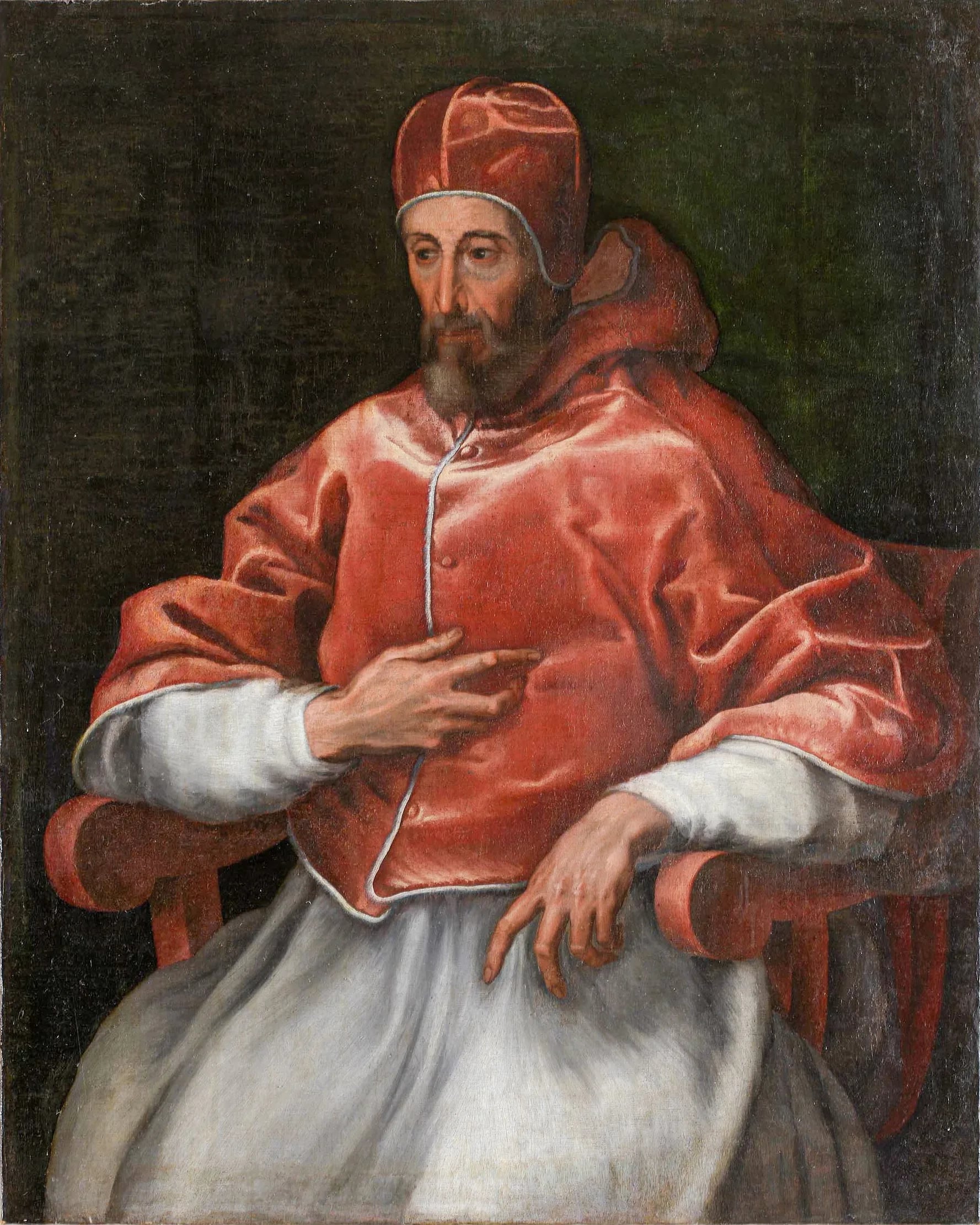 Porträt von Paul IV. (1476–1559) – Gedenkseite