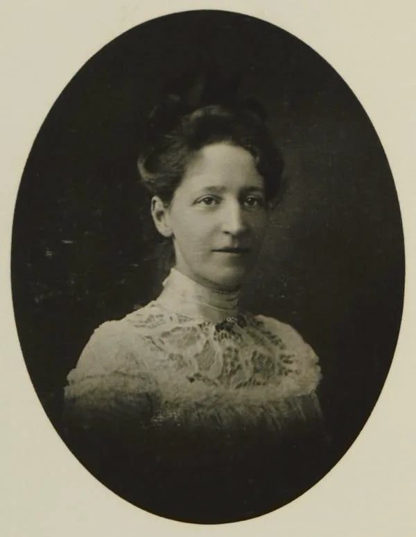 Porträt von Ethel du Pont Barksdale (1857–1934) – Gedenkseite