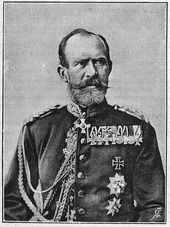 Porträt von Adolf von Wittich (1836–1906) – Gedenkseite