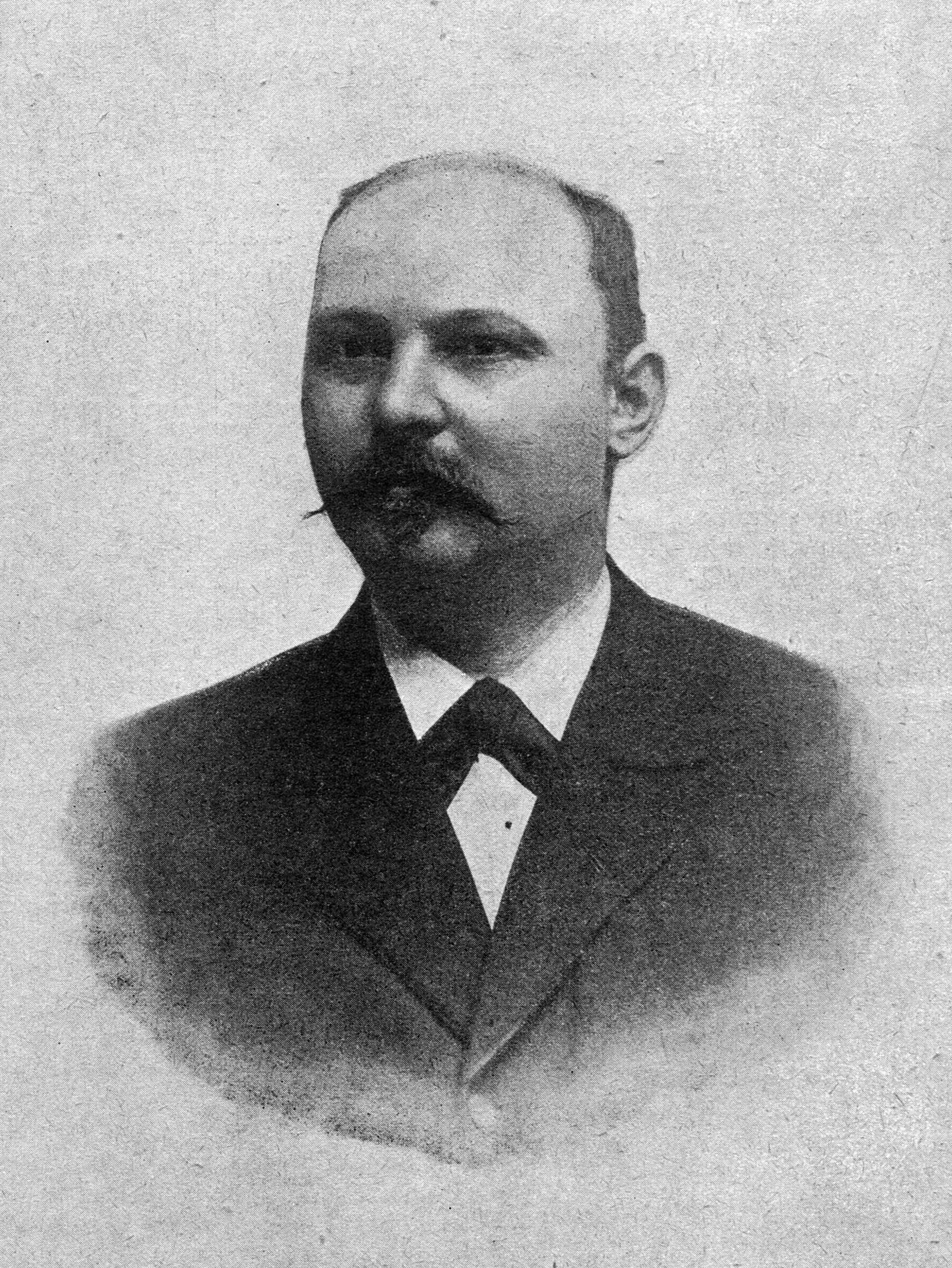 Porträt von František Kváča (1857–1899) – Gedenkseite