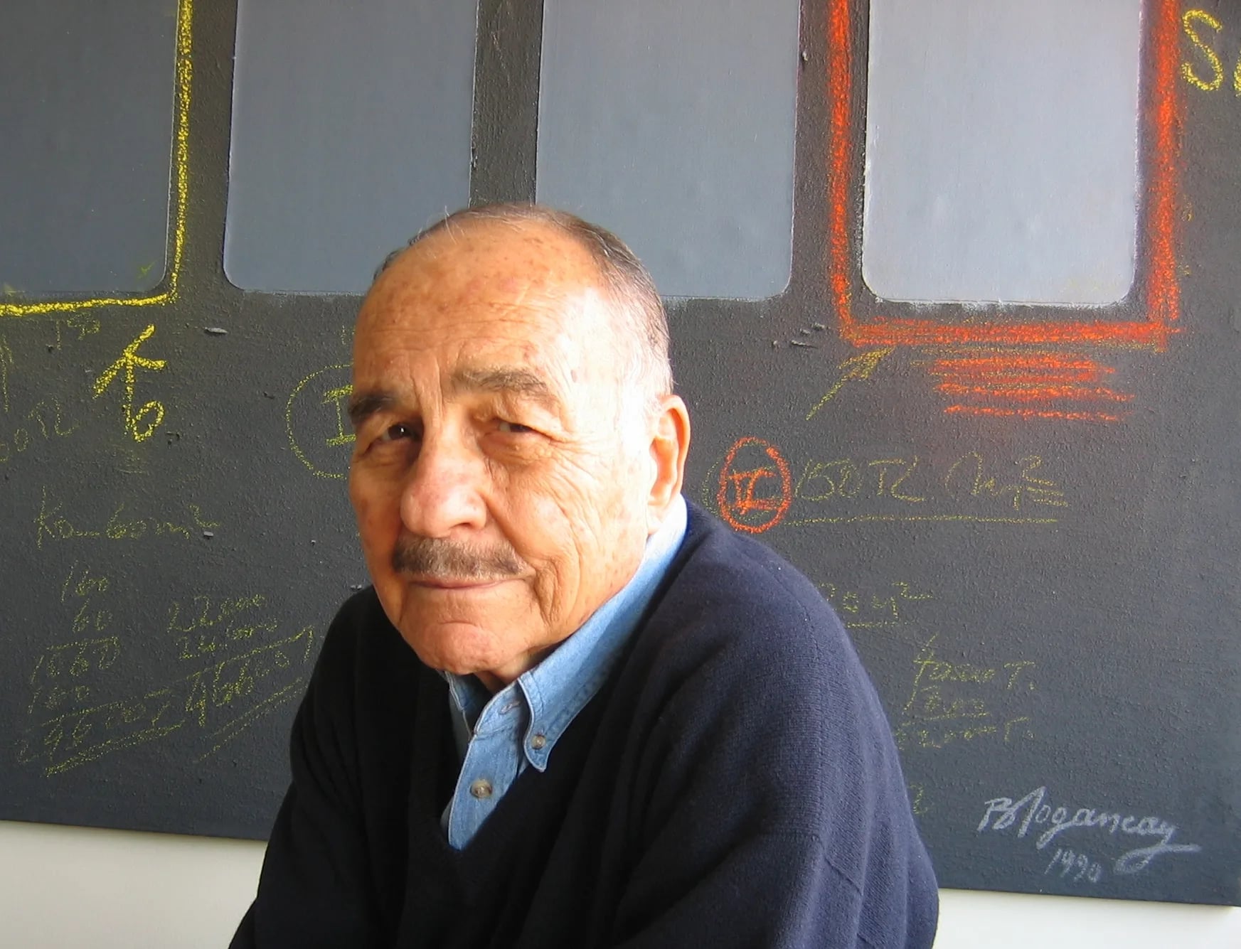 Portrait of Burhan Cahit Doğançay (1929–2013) – memorial page