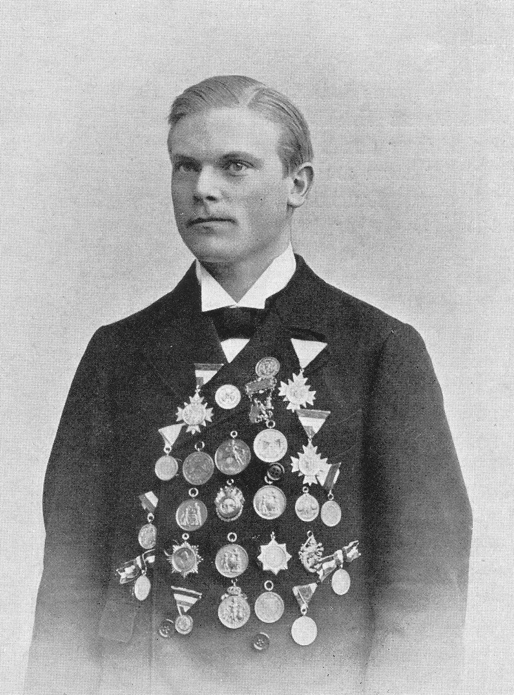 Porträt von Paul Albert (1876–1903) – Gedenkseite
