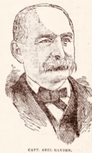 Portrait of Abel F. Hayden (1835–1899) – memorial page