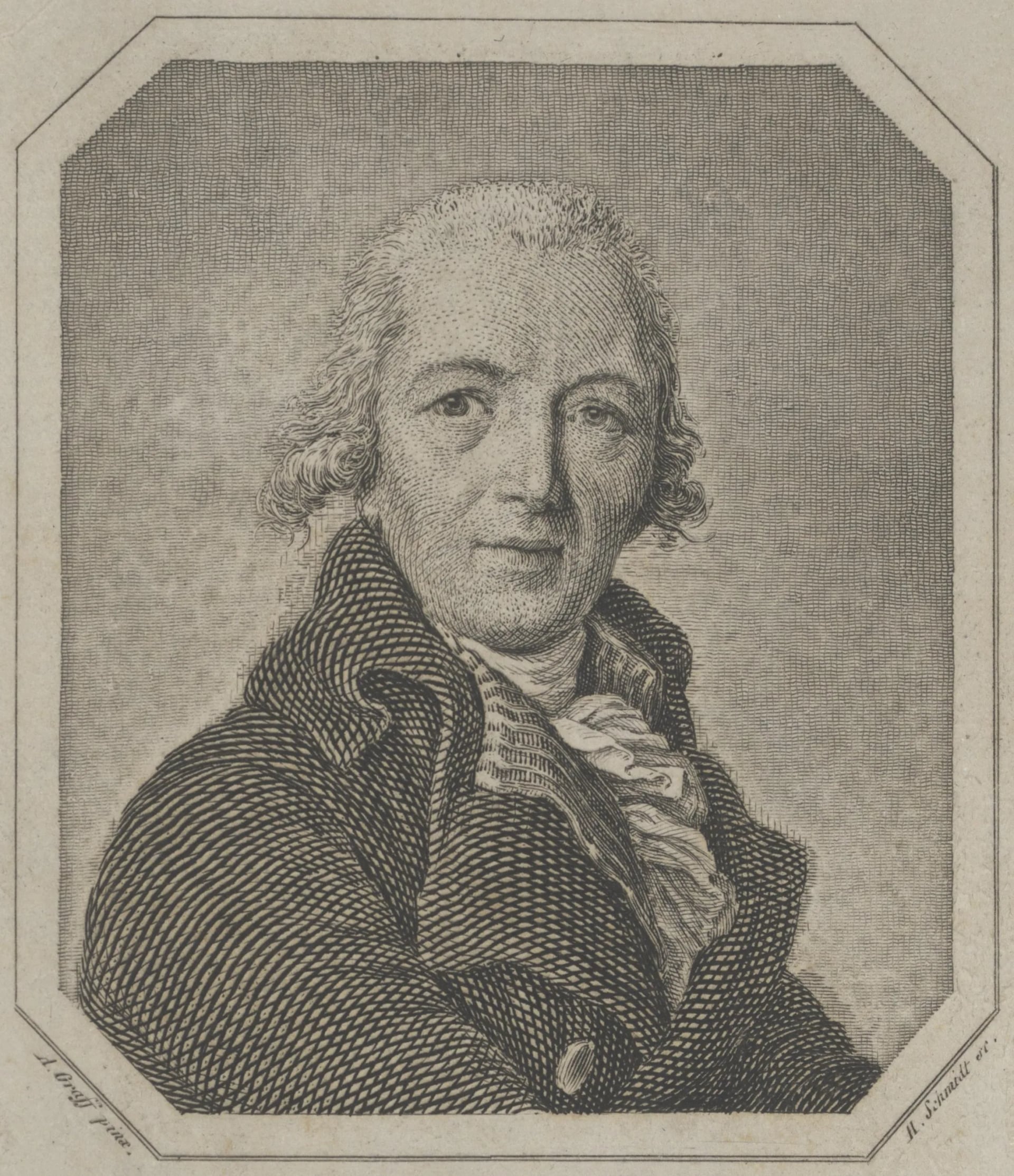 Porträt von Wilhelm Gottlieb Becker (1753–1813) – Gedenkseite