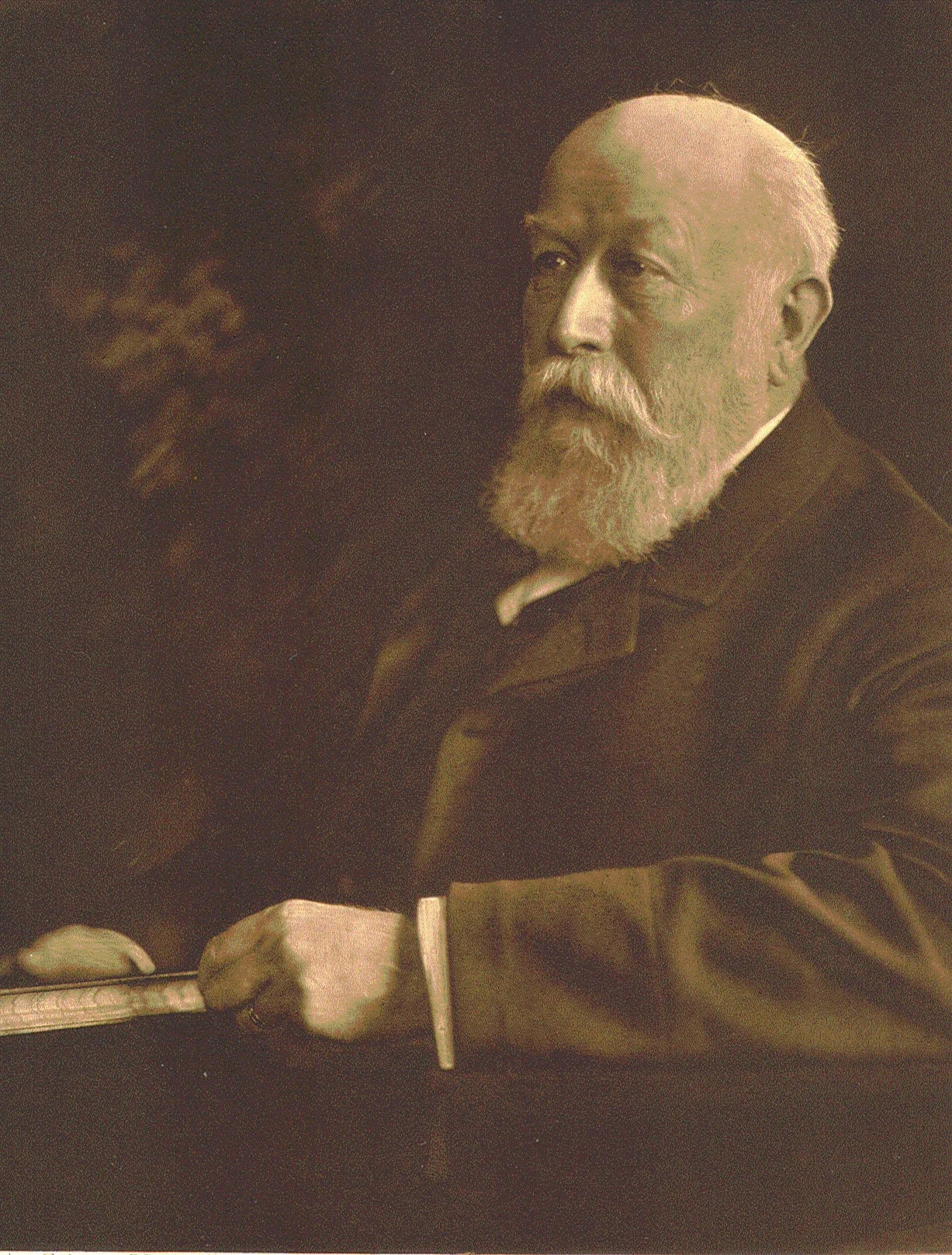 Porträt von Rudolph Crasemann (1841–1929) – Gedenkseite