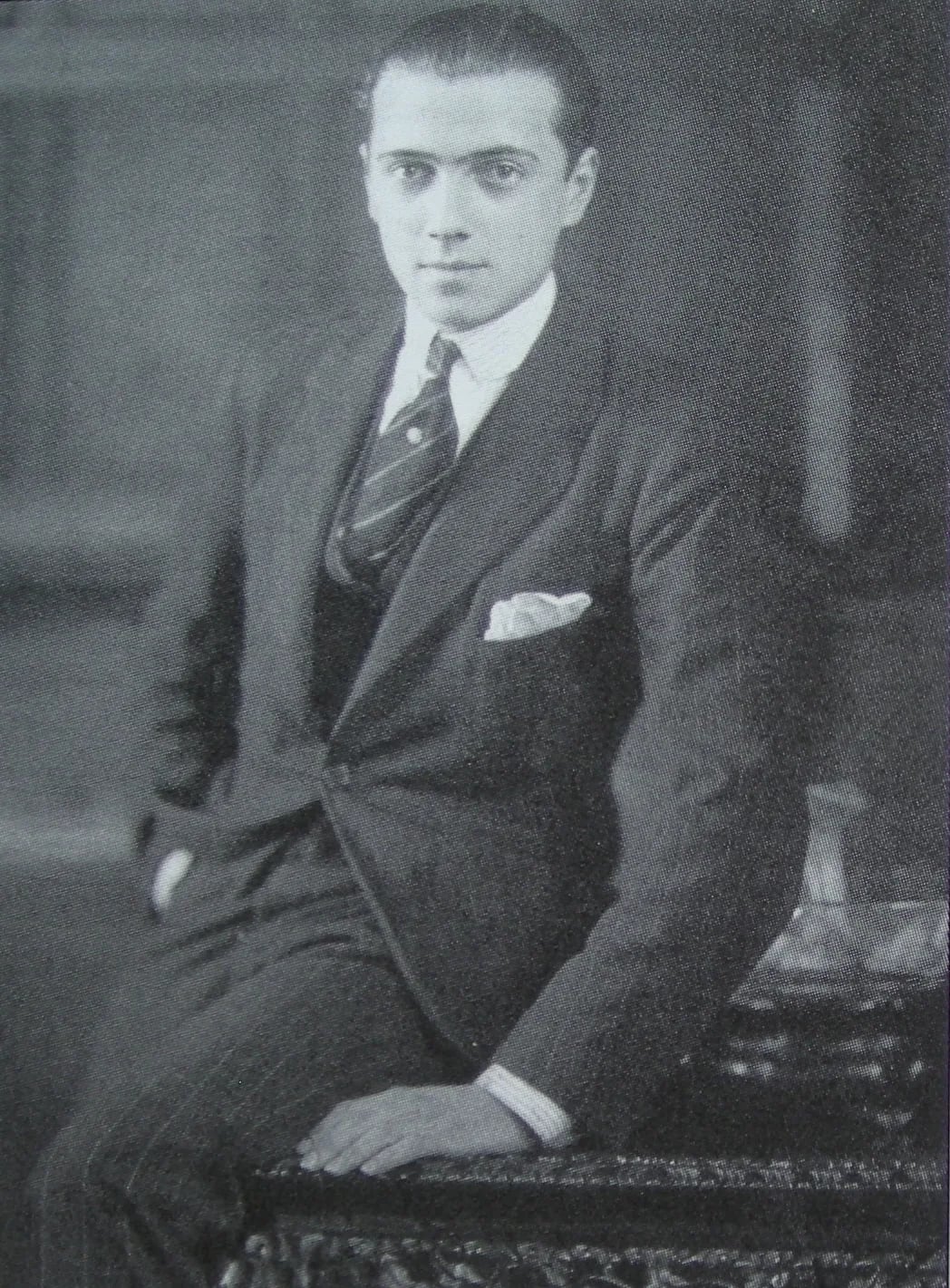 Porträt von Wassili Alexandrowitsch Romanow (1907–1989) – Gedenkseite